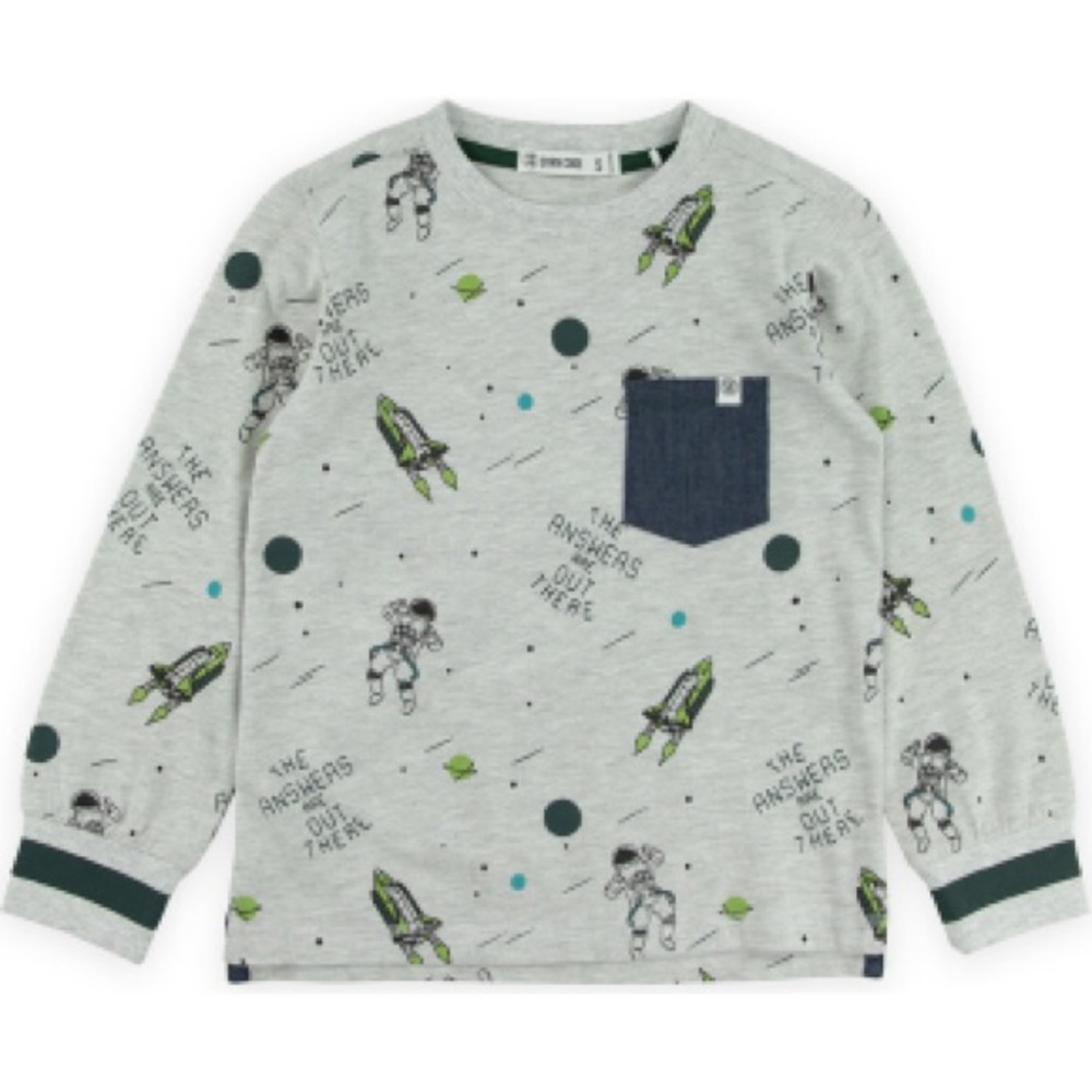 Sovereign Code Long Sleeve Space Pocket Tee, 4